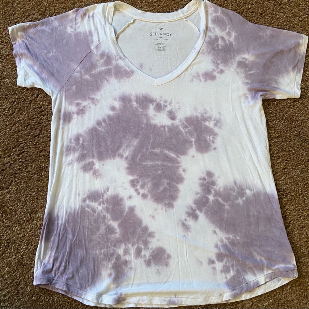 American Eagle Soft and Sexy V-Neck T Shirt